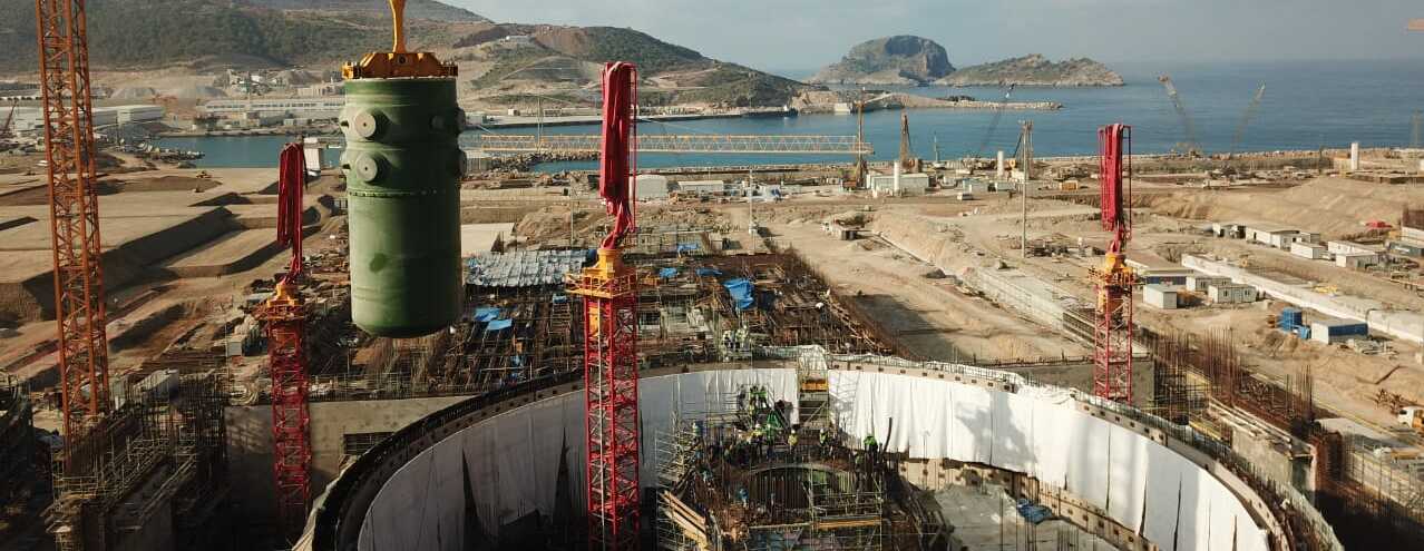 La empresa Rosatom recibirá un préstamo de 800 millones de dólares para la construcción de la central nuclear de Akkuyu en Turquía